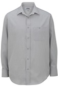 Edwards Mens Batiste Dress Shirt 1292 901 PLATINUM Pocket