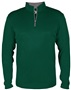 Badger Sport Adult/Youth 1/4 Zip Pullover Shirt FOREST/GRAPHITE Pocket