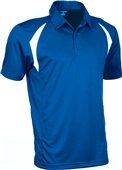 Tonix Adult Spirit Polo Shirt 1610 ROYAL/WHITE Pocket