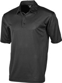 Tonix Adult Vanguard Polo Shirt 1620 BLACK Pocket