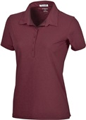 Tonix Ladies Vanguard Polo Shirt 1625 MAROON Pocket