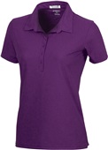 Tonix Ladies Vanguard Polo Shirt 1625 PURPLE Pocket