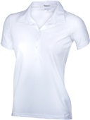 Tonix Ladies Vanguard Polo Shirt 1625 WHITE Pocket
