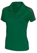 Tonix Ladies Focus Polo Shirt FOREST Pocket