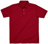 Zorrel Mens Rockhurst Syntrel Jacquard Polo Shirt CRIMSON Pocket