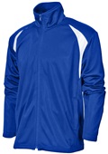 Baw Adult/Youth Colorblack Tricot Jacket ROYAL/WHITE Pocket