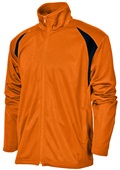 Baw Adult/Youth Colorblack Tricot Jacket ORANGE/BLACK Pocket