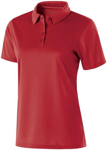 Holloway Ladies Shift Polo SCARLET 
