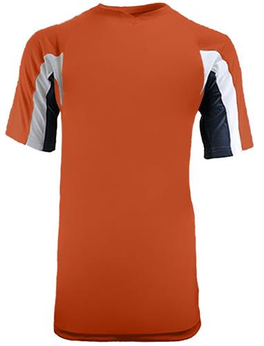 Champro Maillot de Baseball à col en V pour Homme