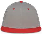 The Game GB998 Perforated GameChanger Cap GREY/RED Front