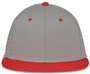 The Game GB998 Perforated GameChanger Cap GREY/RED Front