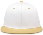 The Game GB998 Perforated GameChanger Cap WHITE/VEGAS GOLD Front