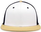 The Game GB998 Perforated GameChanger Cap WHITE/NAVY/VEGAS GOLD Front
