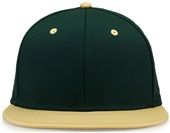 The Game GB998 Perforated GameChanger Cap DK GREEN/VEGAS GOLD Front