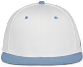 The Game GB998 Perforated GameChanger Cap WHITE/COLUMBIA BLUE Front
