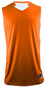 Champro Pivot Reversible Basketball Jerseys Outside: ORANGE/WHITE, Inside: WHITE/ORANGE Front