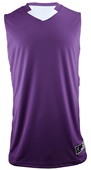 Champro Pivot Reversible Basketball Jerseys Outside: PURPLE/WHITE, Inside: WHITE/PURPLE Front