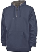 Charles River Mens Tradesman 1/4 Zip Sweatshirt NAVY Pocket