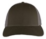 Richardson 115 Low Pro Mesh Back Trucker Cap CHOCOLATE CHIP/GREY-BROWN (SPLIT) Front