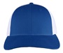 Richardson 115 Low Pro Mesh Back Trucker Cap ROYAL/WHITE (SPLIT) Front