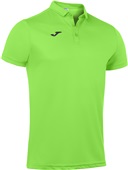 Joma Hobby Short Sleeve Polo Shirt FLUORESCENT GREEN Pocket
