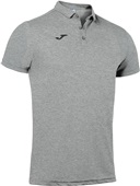 Joma Hobby Short Sleeve Polo Shirt GREY Pocket