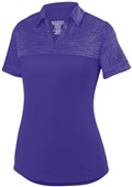Augusta Sportswear Ladies Shadow Sport Shirt PURPLE Pocket