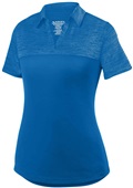 Augusta Sportswear Ladies Shadow Sport Shirt ROYAL Pocket