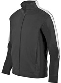 Augusta Sportswear Adult/Youth Medalist Jacket 2.0 BLACK/ WHITE Pocket
