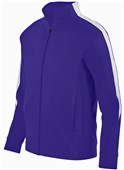 Augusta Sportswear Adult/Youth Medalist Jacket 2.0 PURPLE/ WHITE Pocket