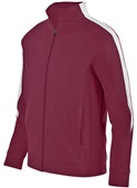 Augusta Sportswear Adult/Youth Medalist Jacket 2.0 MAROON/ WHITE Pocket