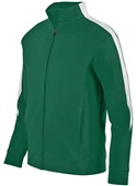 Augusta Sportswear Adult/Youth Medalist Jacket 2.0 DARK GREEN/ WHITE Pocket