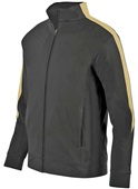 Augusta Sportswear Adult/Youth Medalist Jacket 2.0 BLACK/ VEGAS GOLD Pocket