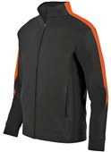Augusta Sportswear Adult/Youth Medalist Jacket 2.0 BLACK/ ORANGE Pocket