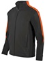 Augusta Sportswear Adult/Youth Medalist Jacket 2.0 BLACK/ ORANGE Pocket