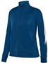 Augusta Sportswear Ladies Medalist Jacket 2.0 NAVY/ WHITE Pocket