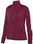 Augusta Sportswear Ladies Medalist Jacket 2.0 MAROON/ WHITE Pocket
