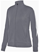 Augusta Sportswear Ladies Medalist Jacket 2.0 GRAPHITE/ WHITE Pocket