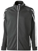Holloway Adult/Youth Flux Jacket BLACK/ WHITE/ WHITE Pocket