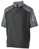 Holloway Adult/Youth Raider Short Sleeve Pullover CARBON PRINT/ BLACK Pocket