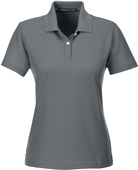 Devon & Jones Ladies DRYTEC20 Performance Polo GRAPHITE Pocket