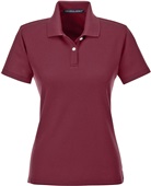 Devon & Jones Ladies DRYTEC20 Performance Polo BURGUNDY Pocket