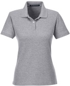 Devon & Jones Ladies DRYTEC20 Performance Polo GREY HEATHER Pocket