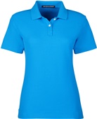 Devon & Jones Ladies DRYTEC20 Performance Polo OCEAN BLUE Pocket