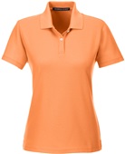Devon & Jones Ladies DRYTEC20 Performance Polo CANTALOUPE Pocket