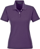 Devon & Jones Ladies DRYTEC20 Performance Polo DEEP PURPLE Pocket