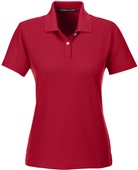 Devon & Jones Ladies DRYTEC20 Performance Polo RED Pocket