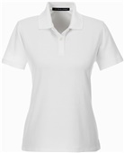 Devon & Jones Ladies DRYTEC20 Performance Polo WHITE Pocket