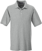Devon & Jones Mens DRYTEC20 Performance Polo GREY HEATHER Pocket