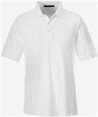 Devon & Jones Mens DRYTEC20 Performance Polo WHITE Pocket